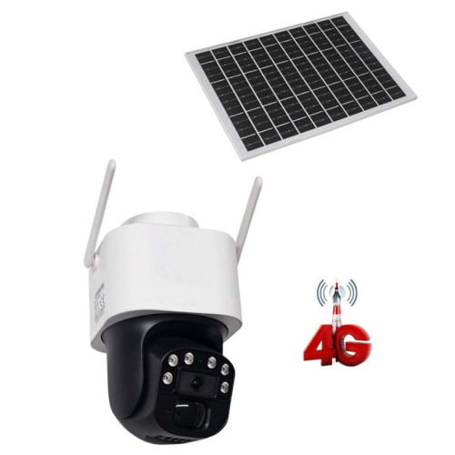 4MP SİM KARTLI SOLAR KABLOSUZ GÜVENLİK KAMERASI