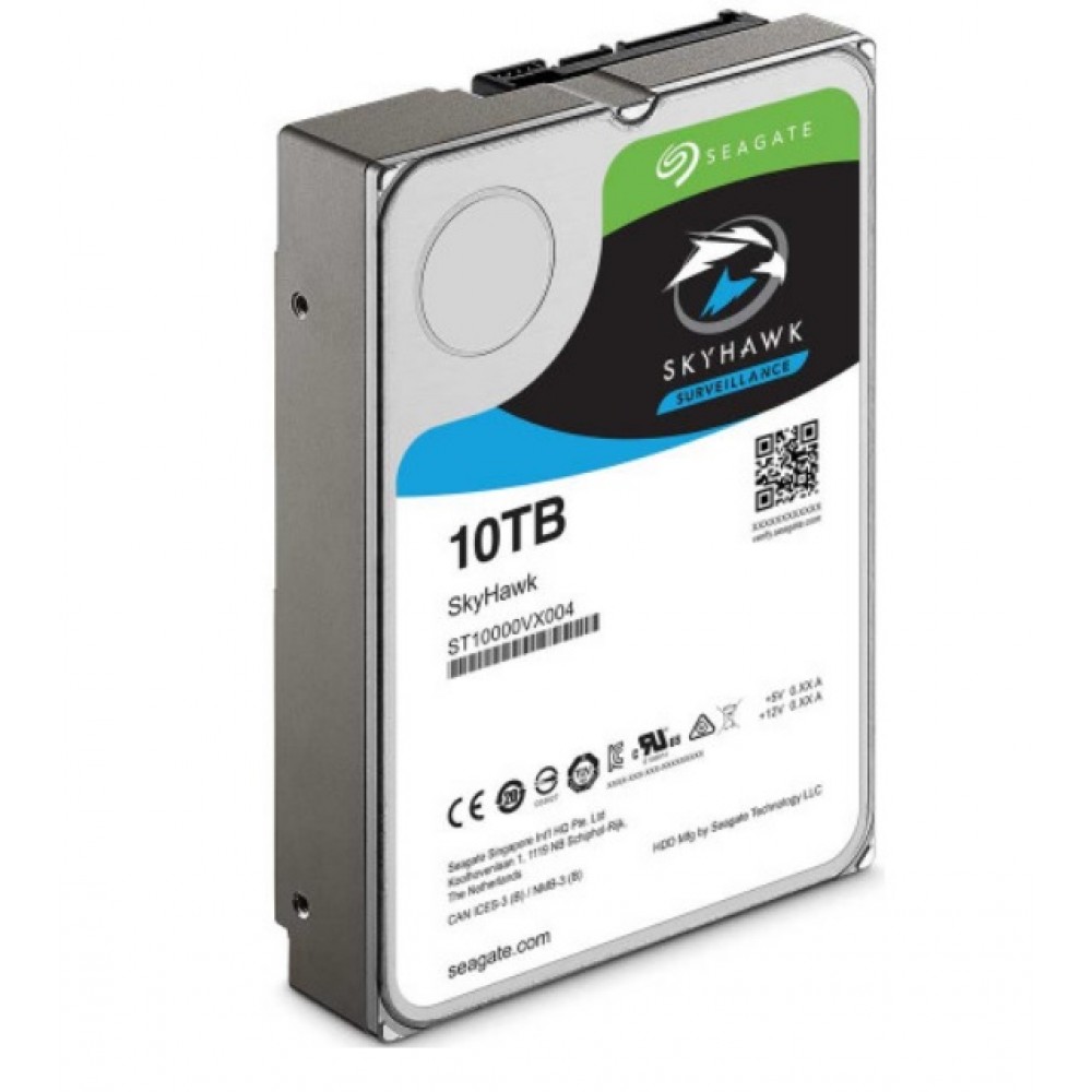 SEAGATE SKYHAWK 10 TB 7/24 GÜVENLİK DİSKİ DİSTRİBÜTÖR GARANTİLİ