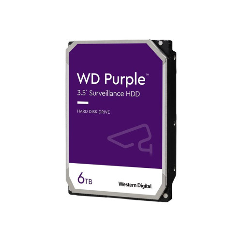 WD Purple WD60PURZ 6 TB 3.5inc 5400 RPM HDD Güvenlik Kamerası Harddiski